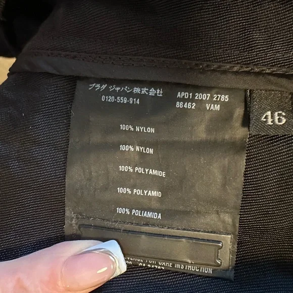 Prada Classic Black Trench Coat - Picture 9 of 12